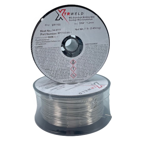 Xtrweld 309L Filler Metal, 0.035, Stainless Steel, 2 Lb. Spool priced per pound MIG SP309L035-2DP